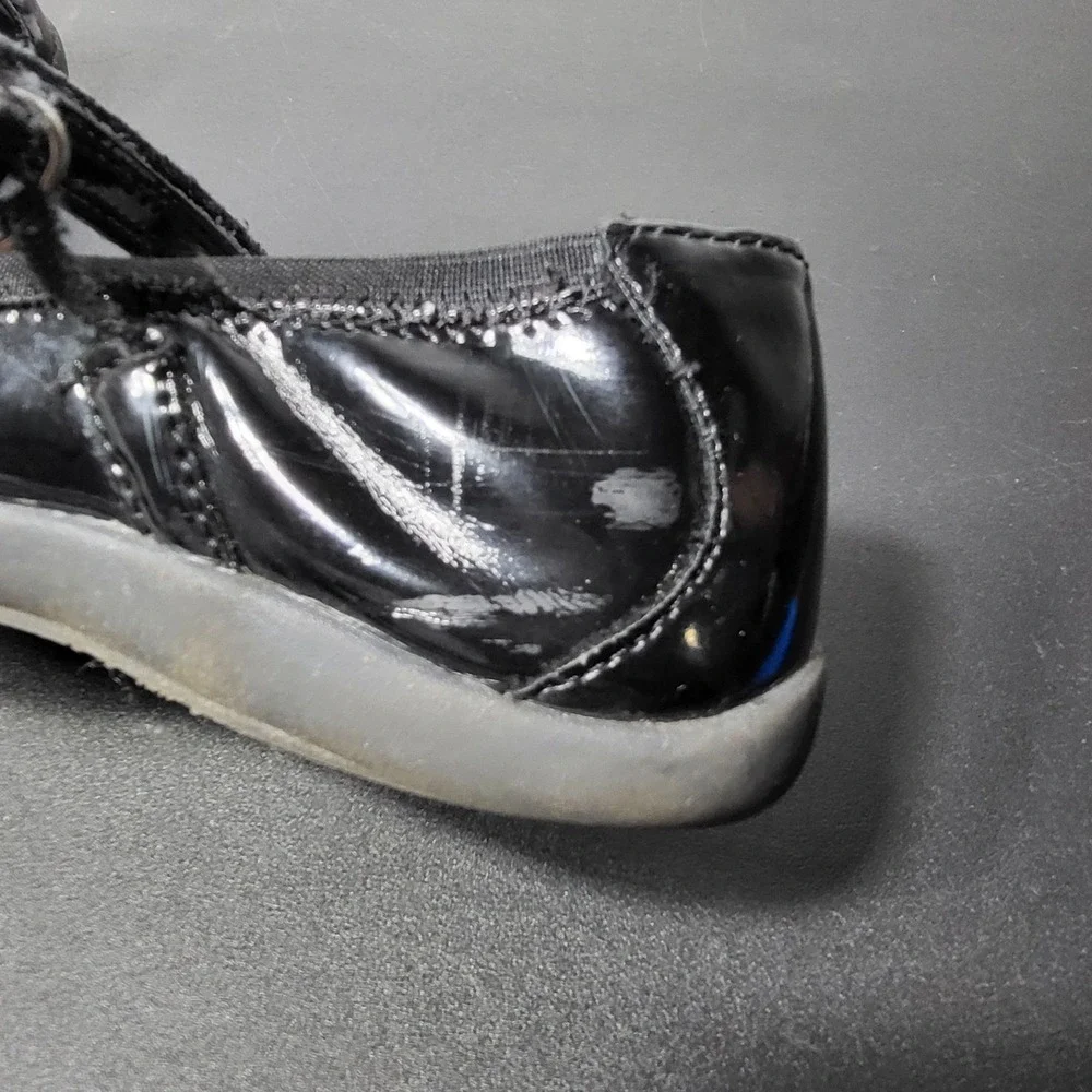 Hanna Andersson Girls  Elise Mary Jane Black Dress Shoes 4 Formal School Holiday